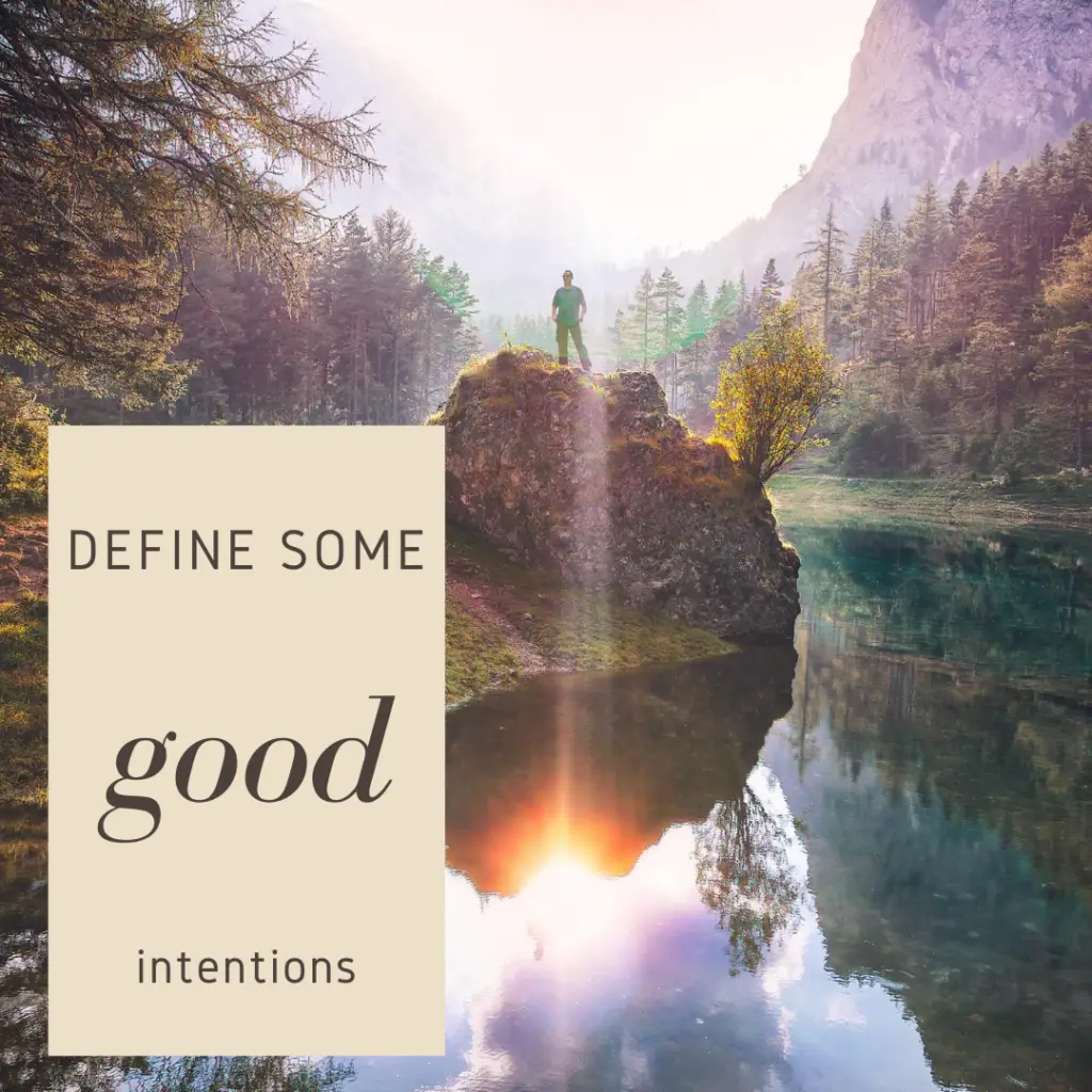 good intentions