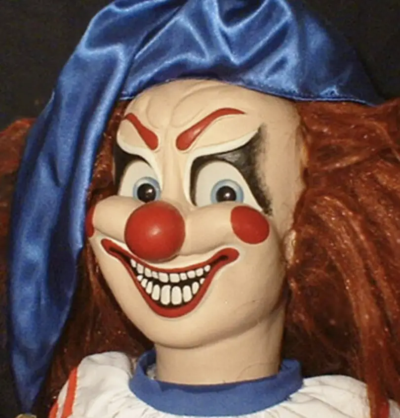 haunted poltergeist clown doll